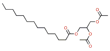 2,3-Diacetyloxypropyl tetradecanoate